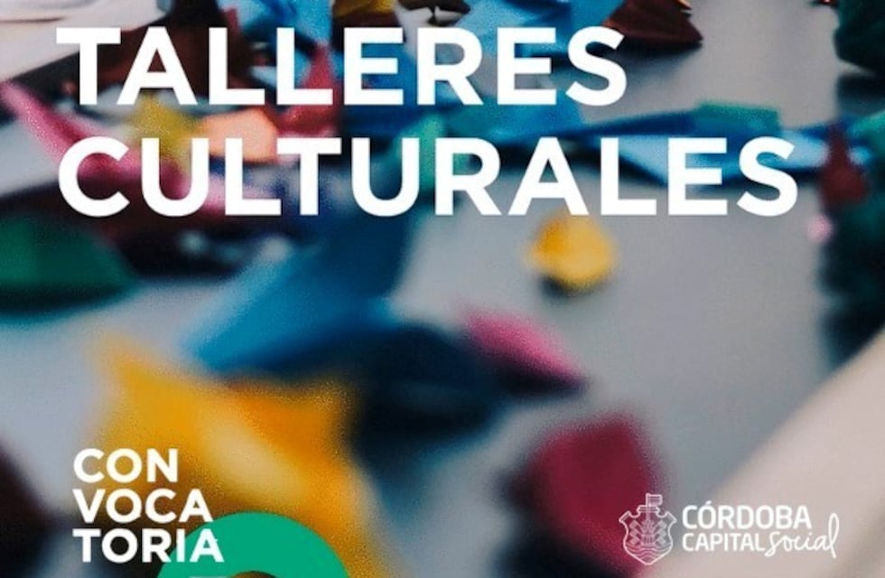 Abierta la convocatoria para talleres en centros culturales de Córdoba