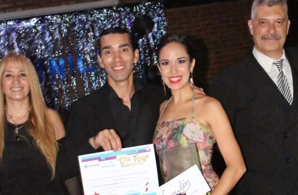 Horacio Herrera de Arroyito y Sabrina Ramos de Buenos Aires, lograron el 1º puesto en el Festival Internacional “Che Tango”