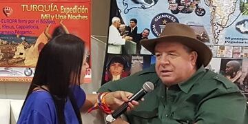 Scotto en Expo Moto Gchú - Foto: Vía Gualeguayhú