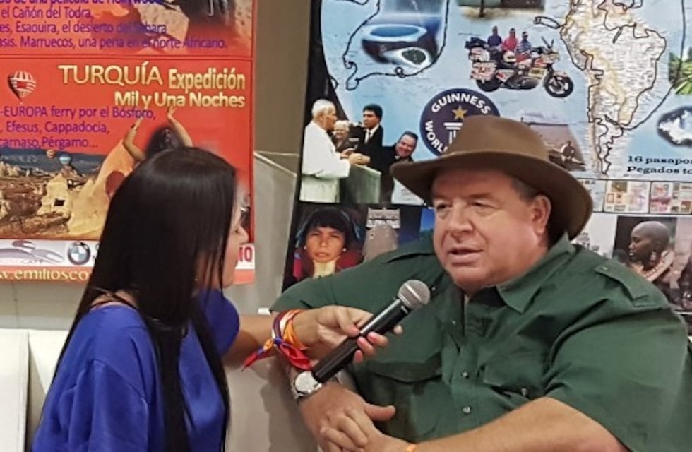 Emilio Scotto está en la ciudad del carnaval del País