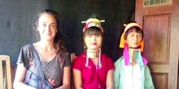 La turista pampeana María del Carmen Piombo (Radio Don)