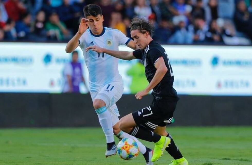 Amistoso Sub 23: la Selección empató en la revancha con México