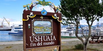 Cartel Ushuaia