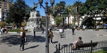 Plaza San Martín uno de los lugares mencionados por las chicas\u002E