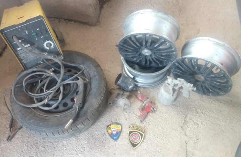 Malagueño: Lograron recuperar elementos robados