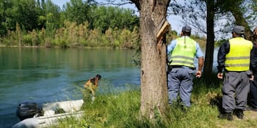 Encontraron muerto a un hombre en el río Limay