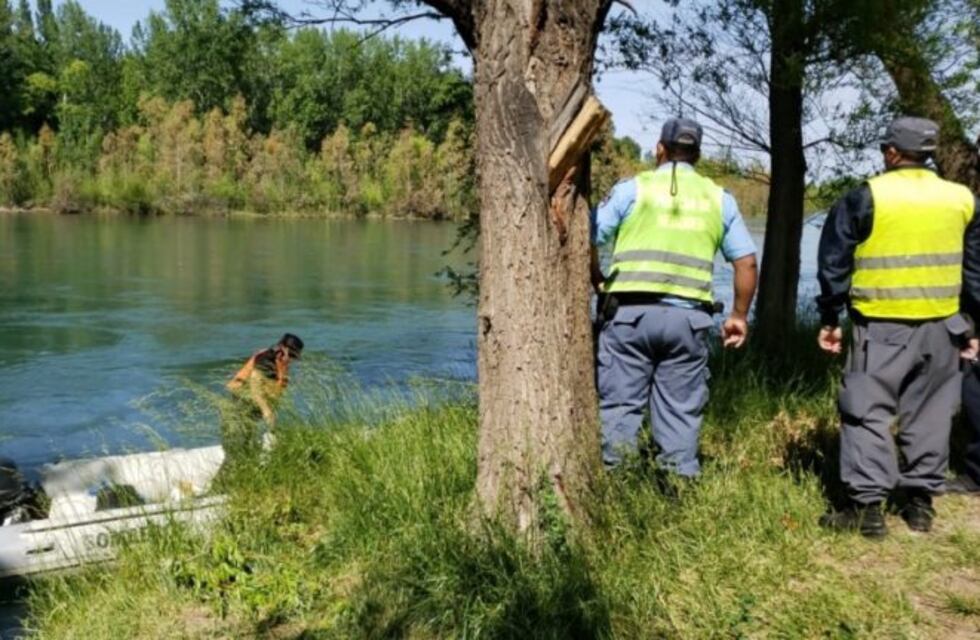 Encontraron muerto a un hombre en el río Limay