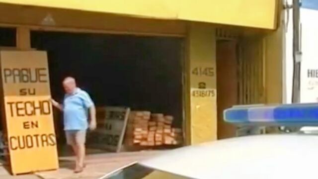 Los delincuentes ingresaron violentamente a la maderera y balearon a un hombre.