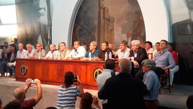 Conferencia CGT Paro Nacional