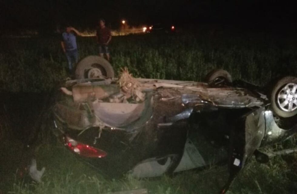 Un joven herido en un vuelco en cercanías de El Tío