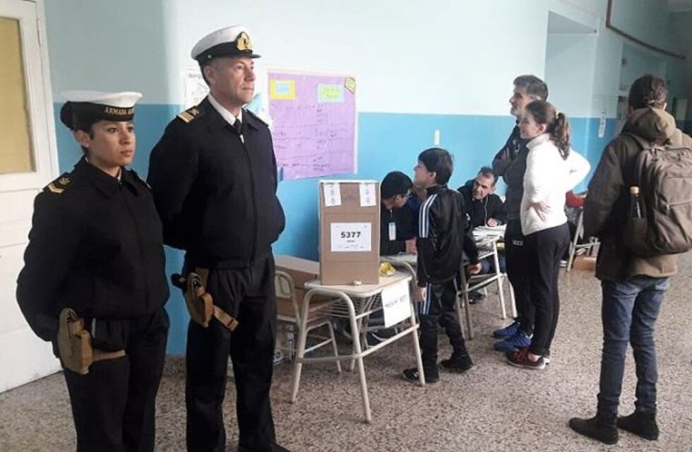 Personal militar participó en el operativo de seguridad en las elecciones
