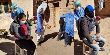 Testeos en busca de Covid-19 en Jujuy, en la región Puna