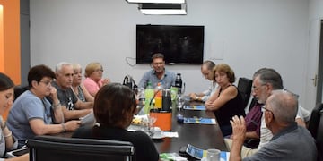 Diferentes gremios de trabajadores estatales se reunieron en el SEOM