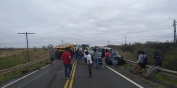Choque Fatal en el acceso de Empedrado, Corrientes (Vía Corrientes)
