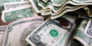 El dólar subió por primera vez en el año y cortó una racha de seis jornadas en baja (AP)\u002E