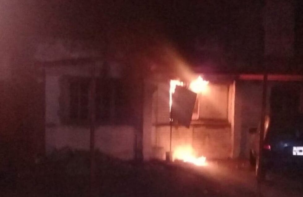 Punta Alta: otro incendio de vivienda, pero en el barrio Gaudi