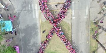 La caminata Caminamos con vos contra el cáncer de mama, un éxito en Córdoba\u002E