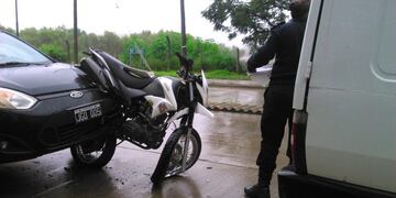 Siniestro vial en barrio Chijra, Jujuy