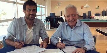 Dario Cvitanich con Víctor Blanco\u002E