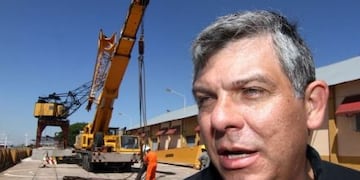 Roberto Benítez, administrador del Puerto de Barranqueras (Web)\u002E