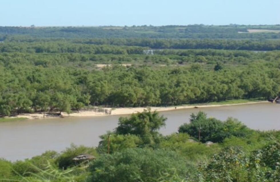 Bajante histórica del Río Paraná