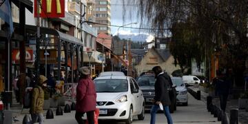 Calle Mitre (Foto: Río Negro)\u002E