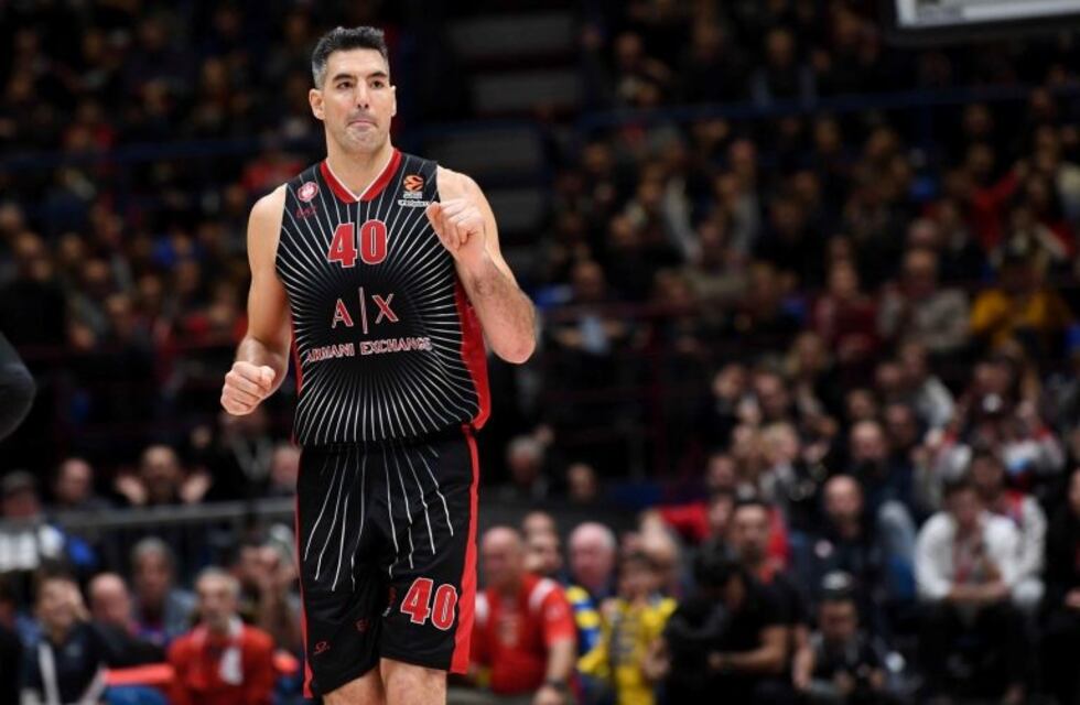 Luis Scola anunció su salida de Olimpia Milano y hay incertidumbre sobre su futuro