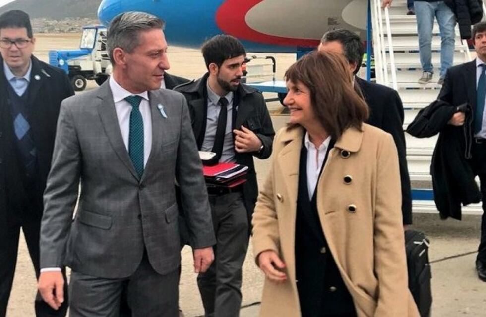 La ministra Bullrich aseguró que en Chubut "han bajado los delitos"