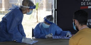 El Ministerio de Salud de Santa Fe implementó el plan Detectar Federal en Arroyo Seco para buscar nuevos pacientes\u002E (@minsaludsantafe)