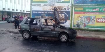 Incendio en pleno centro\u002E