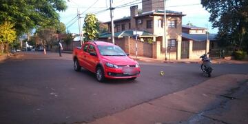 El motociclista terminó en el hospital Samic por las heridas que sufrió\u002E