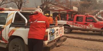 El incendio originado en el cerro Pan de Azúcar, en 2020\u002E