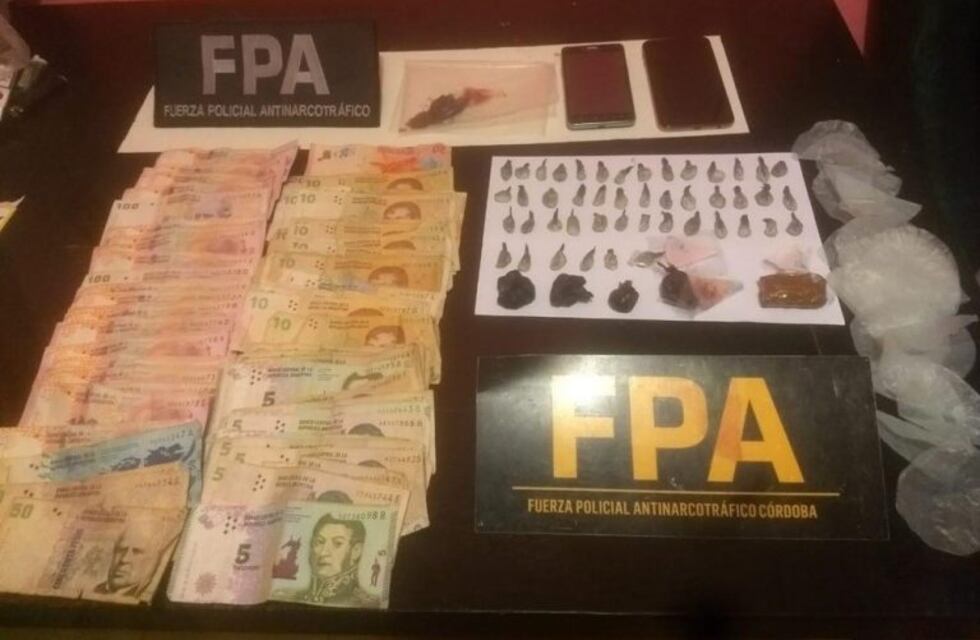 Barrio SEP: cuatro detenidos y secuestro de droga