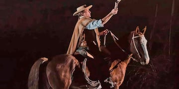 La historia detrás de esta foto del eclipse en Alcira Gigena\u002E