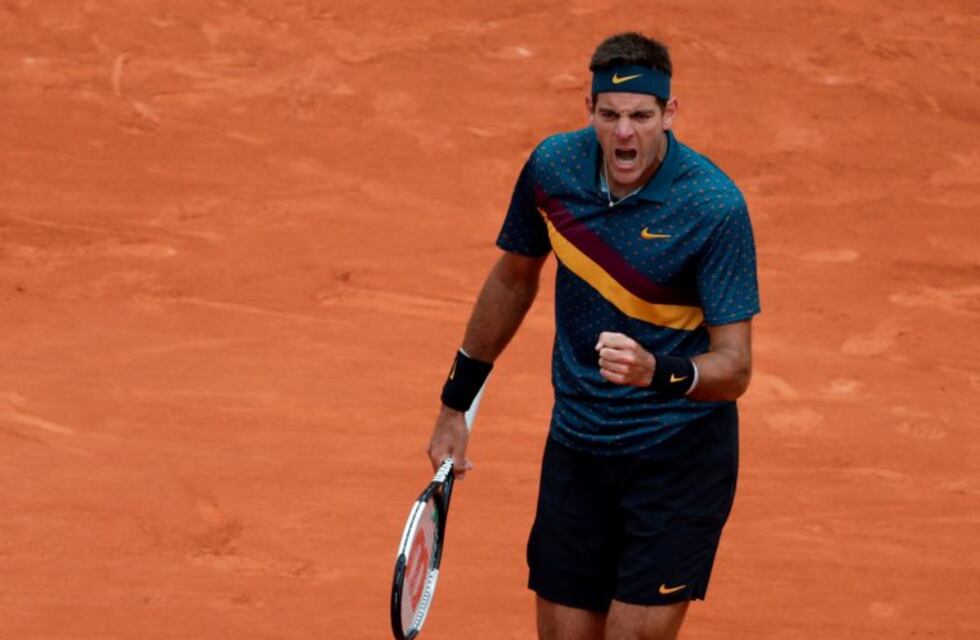 Del Potro derrotó al chileno Nicolás Jarry y está en segunda ronda de Roland Garros