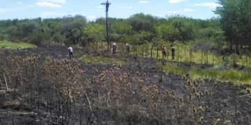Incendio en Ruta 18