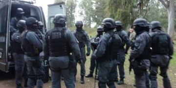 Megaoperativo policial en la ciudad de Santa Fe\u002E (Uno Santa Fe)