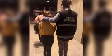 María Paola Fernández\u002E (Prensa Policía de Salta)