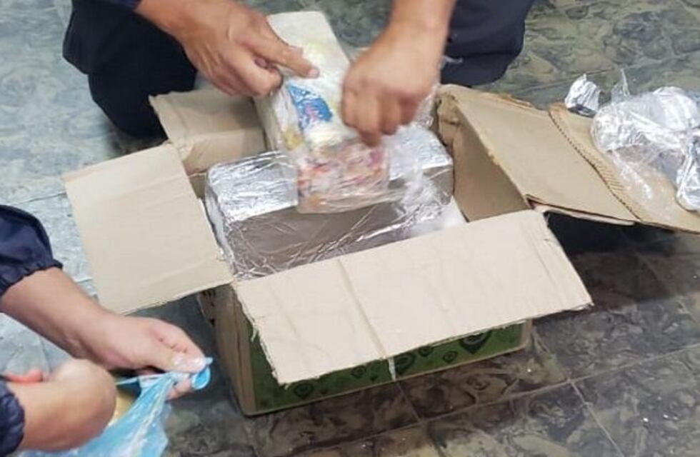 La Policía Federal incautó una "narcoencomienda" valuada en 300 mil pesos en San Lorenzo