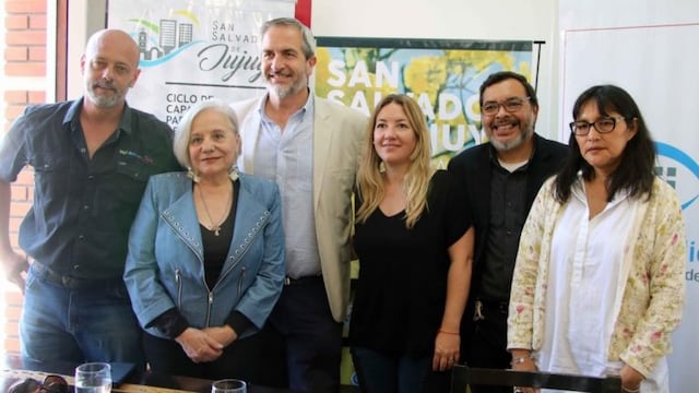 Organizadores y disertantes del curso para guías de turismo\u002E