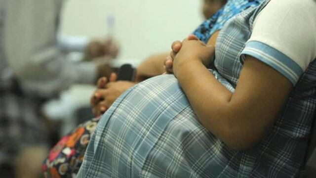 Adolescente embarazada. Imagen ilustrativa