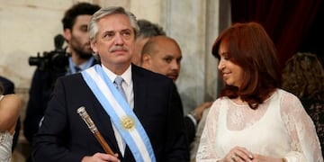 El discurso completo de Alberto Fernández al asumir como presidente\u002E (REUTERS/Agustin Marcarian)
