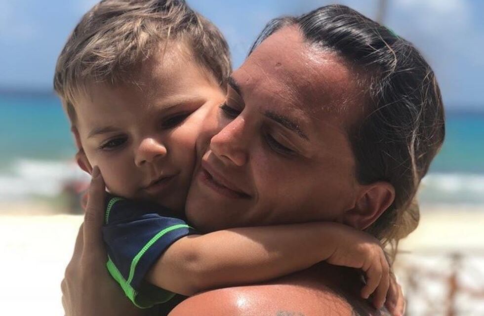 A pura ternura: el video que muestra cómo creció Roque, el hijo menor de Granata