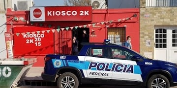 Kiosko 2K, uno de los lugares allanados