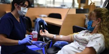 Ya se realizaron mil extracciones de sangre en la colecta solidaria\u002E