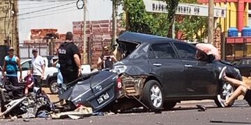 Choque en Posadas (MisionesOnline)