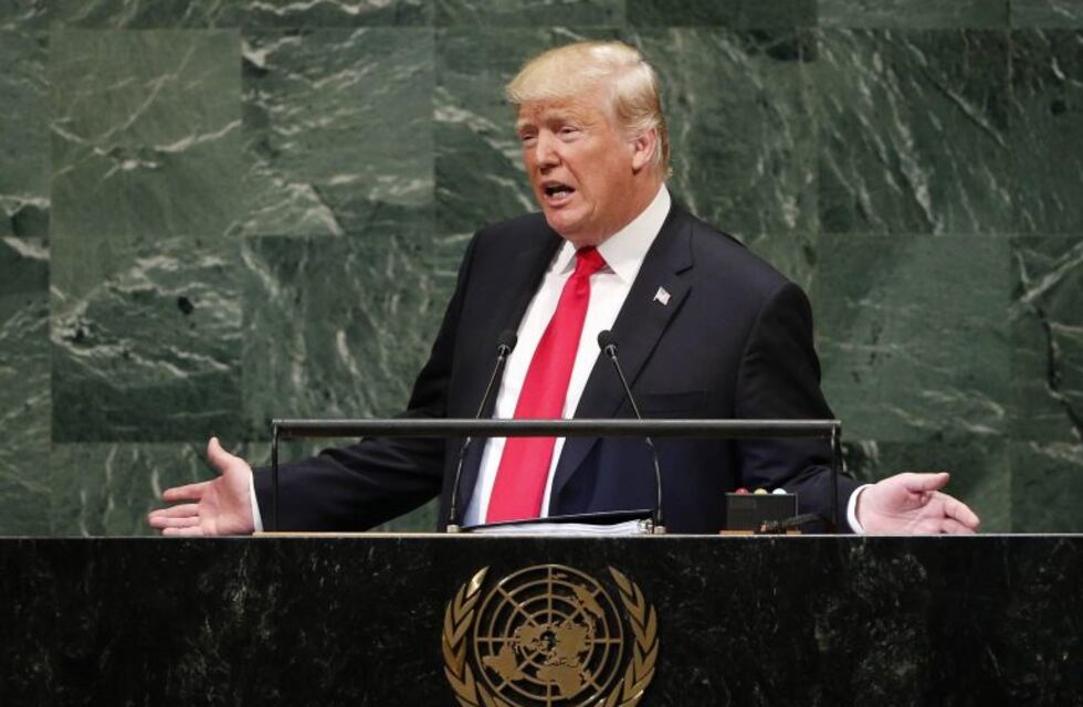 Donald Trump habló de los logros de EEUU en la Asamblea General de la ONU y causó risas