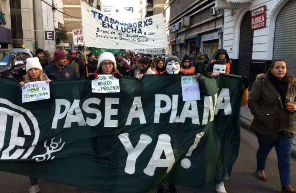 ATE para en Rosario al no haber avances en la reunión por el pase a planta