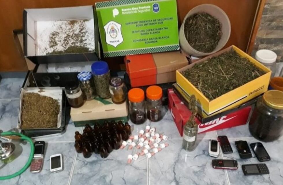 Desbaratan un laboratorio de droga