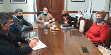 Reunión entre el Municipio y la Celta